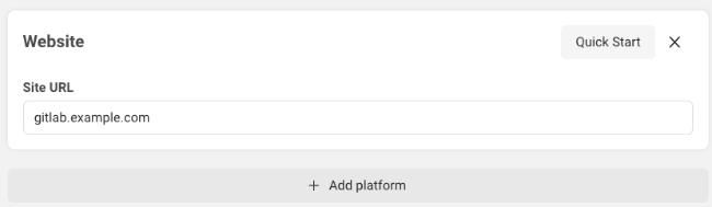 Facebook Website URL